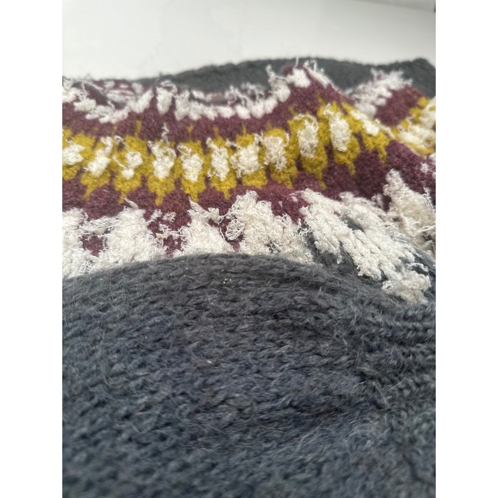 Free People Baltic Isle Sweater Boho Indie Western Chic Oversized Cozy - Picture 5 of 8